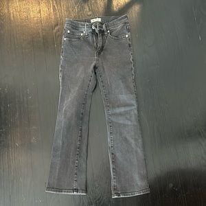 Madewell Black Jeans Cali Demi-Boot 26